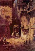 Carl Spitzweg Die Post oil painting reproduction